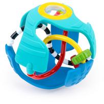 Baby Einstein Rattle & Sense™ sensorinis kamuoliukas su kramtoma dalimi 3m+ 1 vnt.