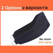 Up Chin Up With Chain Thick Neoprene Weight Lifting Belt Protector Strap Waist Support Dipping Belt No Chain juoda