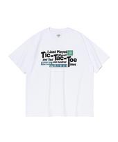 Cargo Bros For Woman Tic Tac Toe Play Short Sleeve T-Shirt (White) L