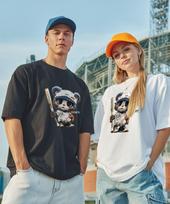 One Hundred Percent Ohpxaidaeve Fungo Bat Semi-Over Short Sleeve T-Shirt White/M(95)