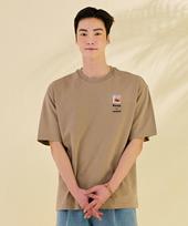 Chase Cult Men'S Transfer Print Short Sleeve T-Shirt-Dbrk5816D0X Beige/95