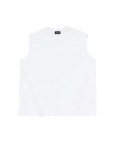 Cargo Bros Plain Box Sleeveless (White) Free