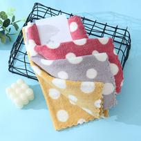 4 Piece Quick Dry Microfiber Kitchen Dish Cloth Absorbent Dishtowel Kitchen Rag  Car Style C
