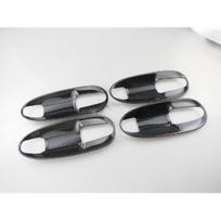 For Mercedes Benz Vito V Class V260 W447 2014- V250d Metris Valente Carbon Fiber Door Handle  Bowl Cover Trim Car door bowl trim