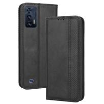 Oukitel C31 WP19 WP16 WP12 WP18 C25 WP15 WP13 C22 C21 mobiliojo telefono piniginės dėklas Kortelių laikiklis apverčiamas odinis dėklas. Oukitel C31 juoda