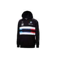 Puma BMW Motorsport Logo Print Color Block Hoodie Men Tops Black 595181-01 XS white