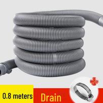 Universali prailginimo žarna skalbimo mašinoms, būgnams, virtuvėms ir praustuvams 0.8 meters
