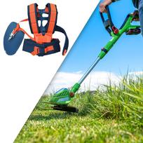 Trimmer Shoulder Strap Padded Belt Distribute Heavy Weight Universal Side-mounted String for Lawn