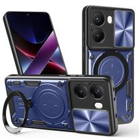For Xiaomi Poco X7 Pro 5G Case Slide Camera Armor Phone Case For Poko Poxo Pocco Little X 7 Pro X7Pro Car Holder Ring Back Cover For Poco X7 Pro 5G
