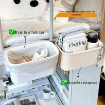 Newcomer Exclusive: Bedside Hanging Basket - No-Punch Upper Bunk Storage with 0.1 Free Shipping!