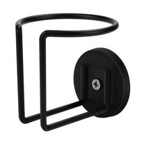 Magnetinis puodelio laikiklis su stipriu magnetu tvirtai prisitvirtina prie turėklo, šaldytuvo, bėgimo takelio, butelio, gėrimo, alaus, kepsninės, automobilio šono black