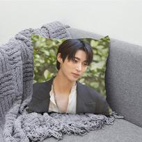 Byeon Woo-seok Korea Pillow Case Soft Cushion Cases for Farmhouse Sofa Decor Home Decorations and Protector Pillow Case 40cmx40cm