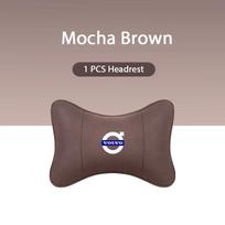 Car Headrest/Lumbar Support Car Neck Pillow Waist Cushion For Volvo Xc60 Xc90 V40 V60 S60 V50 V90 S80 C40 XC40 V70 XC70 C30 C70 gray