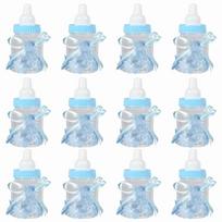 Chocolate Bottles Box For Baby Shower Party Favors Gifts Decorations (12pcs Pink)