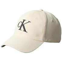 Calvin Klein Jeans Embroidered Cotton Baseball Cap One Size white