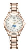 CITIZEN XC Atsparus vandeniui kasdieniam naudojimui Rožinis (daichi Kolekcija) EE1004-57A Saulės energija maitinamas Eco-Drive Radijo bangomis valdomas laikrodis, Naudojimas, Moteriškas, rožinė