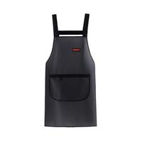Atsparus vandeniui darbo prijuostė PU valymo prijuostės Stora virtuvės prijuostė Unisex 75cm