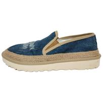 UGG Rex Espadrille Denim Low top Casual Shoes Men's Blue 1110976-DEN 40