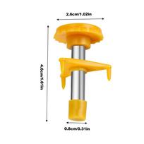 Coco Opener Coco Cutter Tool To Open Stainless Steel Hole Puncher Equipment With Protective Case For Women Home Cooks Seniors geltona