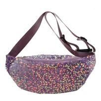 Luxury Women Sequins Waist Bag Fashion Fanny Pack Casual Shoulder Crossbody Chest Bag Female Hip Hop Belt Bags Trend Quality