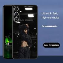 Attack on Titan Mikasa Phone Case For Samsung Galaxy S26 S25 S24 S23 S22 S21 Plus Ultra Note20 Soft Black Galaxy S21 5G
