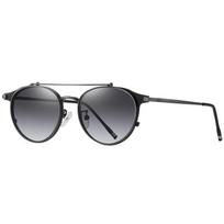 0 -0.5 -0.75 To -6.0 Double Lens Flip Steampunk Round Prescription Sunglasses With Diopters Vintage Hyperopia +0.5 +0.75 To +4.0 0