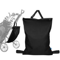 Large Capacity Golf Cart Storage Bag Universal Golf Cart Storage Organizer Push Pull Cart Backside Extension Storage Bag 1