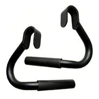 1 Pair Pull Up Barbells Stretch Attachment Handle for Home and Gym Workouts 1
