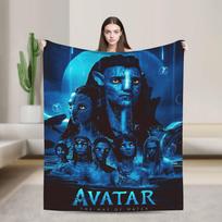 Films Avatar  Blanket  Soft Warm Print Plush Throw Blanket For Boy Girl Outdoor Flannel Bedspread Bed Cover 75x90cm