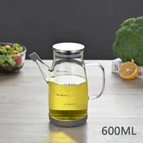 600/800/1000 ml Aliejaus dozatorius su lašėjimo nepraleidžiančiu snapeliu Virtuvės stiklinis aliejinis indas Didelės talpos nepralaidus aliejaus dozatorius