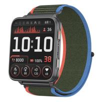 xDfind Wild Path Loop Nailuotas Austas Greito Atsegimo Laikrodžio Dirželis For Garmin Venu X1 žalia