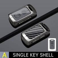 Yamaha Motociklo Raktų Dangtelis NMAX155/XMAX300 - Metalinis Raktų Korpusas su Sagtuku Maišeliu Set black