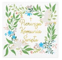 Servetėlės Pirmajai Šv. Komunijai 33X33 Cm 20 Vnt