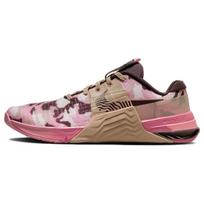 Nike  Metcon 8 AMP Coral Chalk Camo Women Sneakers Pink Hemp Sanddrift DV9013-200 37.5