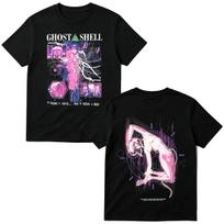 2026 Anime Ghost in The Shell Motoko Kusanagi T Shirts Men Women Clothing Fashion Vintage Tees Casual Short Sleeve Oversized T-shirts 4XL