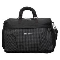 Nylon Travel Duffel Bag with Top Handle Adjustable Shoulder Strap juoda