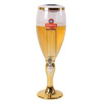 YX Alaus statinė 5L: Kūrybingas šviečiantis barelio ir 3L komercinis alaus patrankos rinkinys. 1.5L Single Head sidabras