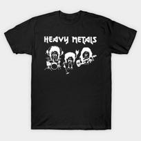 Heavy Metals T-Shirt S įvairiaspalvis