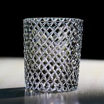 24% Pbo Lead Crystal Whiskey Glass Hand Cut Edo Kiriko Craft Luxury Whisky Tumbler Cup  250ml Gift For Men 201-300ml pilka spalva