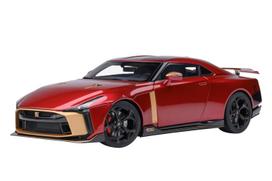 AUTOart Nissan by ITALDESIGN Finished Model 77514 1/18 GT-R50 (Metallic Red/Gold)