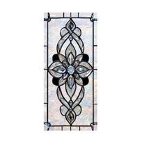Begonia Window Privacy Film Static Glass Sticker Opaque Retro Color Texture Static Cling Non-adhesive Easy Care Decoration for Home Bathroom Glass M
