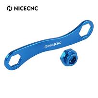 For Sherco SC SE-R SCF SE SEF SEF-R Factory 125 250 300 350 450 For Yamaha WR YZF 27/30mm Axle Wrench Spanner Wheel Nut Tool mėlyna