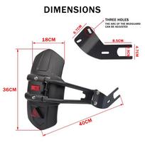 For SYM ADXTG 400 ADX GT 400 ADXTG400 ADX TG400 Motorcycle Accessories Rear Fender Mudguard Splash Guard Rear Wheel Mud Guard gray