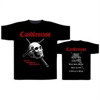 CANDLEMASS cd cv EPICUS DOOMICUS METALLICUS Official SHIRT 2XL New skull & cross XL