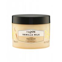 I Love Signature Collection Vegan Hydrating Vanilla Milk Body Butter, 330 ml