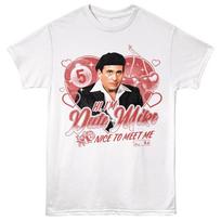 The Office TV Show Date Mike Rose Hearts Cherrys 5 Ball Men's T Shirt M