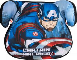 Autokėdutė-paaukštinimas Captain America, mėlyna sp., 22 - 36 kg