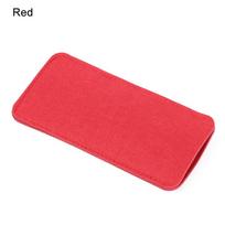 Unisex Portable Sunglasses Glasses Case Eyewear Protector Eyeglasses Sleeve Reading Glasses Pouch raudona