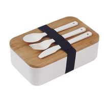 Kids Eco Friendly Cute Bento School Korean pp Plastic Lunch Box for Children balta