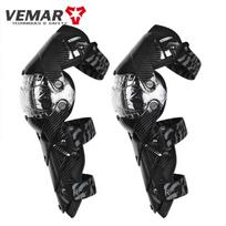 Red Motocross Knee Pads Motorcycle Knee Guard Moto Protection Motocross Equipment Motorcycle Knee Protector Safety Guards E-18 Black